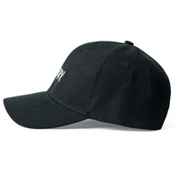 Free Shipping-SORRY BASEBALL CAP IN BLACK - Thumbnail 2