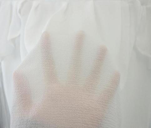 White Elegant Off-Shoulder Sleeves Blouse