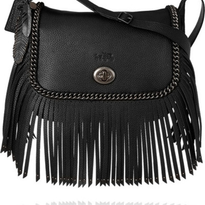 Coach dakotah fringe crossbody bag