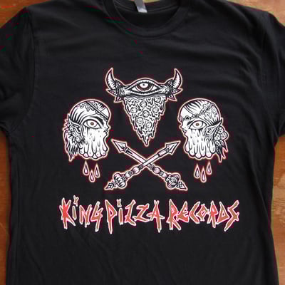 King pizza coat of arms t-shirt