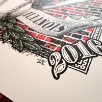 2016 Phish Wrigley FORBIN SOUTHPAW - Thumbnail 3