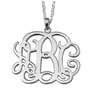 Classic Monogram Necklace-3
