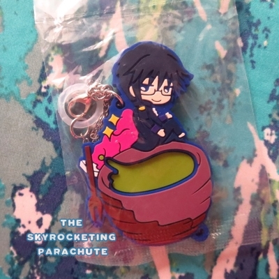 K: missing kings umbrella charm strap - suoh mikoto / munakata reishi / mishakuji yukari / kotosaka - 