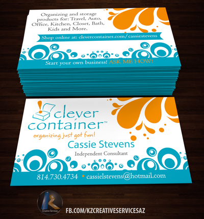 Clever Container Business Cards style 1