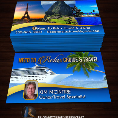 Paycation business cards style 4