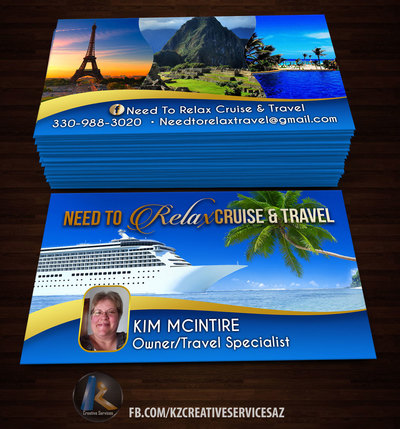 Paycation Business Cards style 4