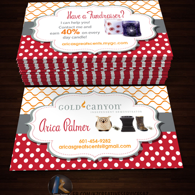 Gold canyon business cards style 2