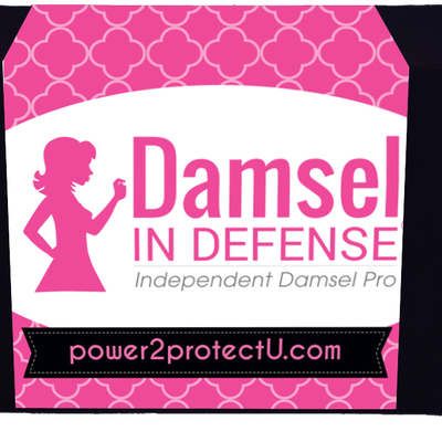 Damsel in defense table runner