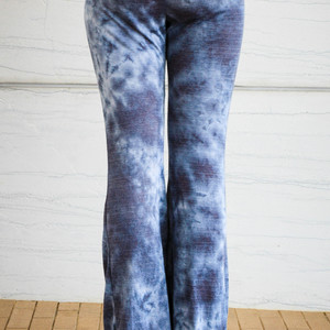 Tie Dye Runched Palazzo Pants