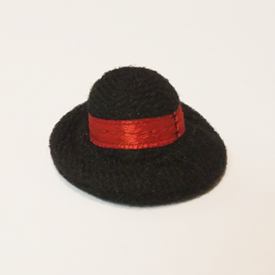 Stitch plush bowler hat