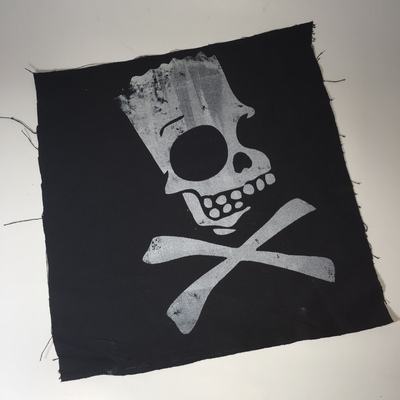 Limited Edition Camp Bart Back Patch 14" x 15"