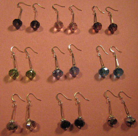 Swarovski Crystal Dangle Earrings