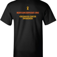 WDSM Tigers Black/Orange Beat Cancer T-Shirt - Thumbnail 1