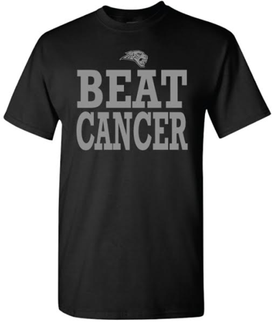 Ankeny Jaguars Black/Silver Beat Cancer T-Shirt