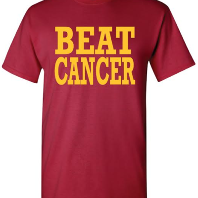 Cardinal/gold dri-fit t-shirt
