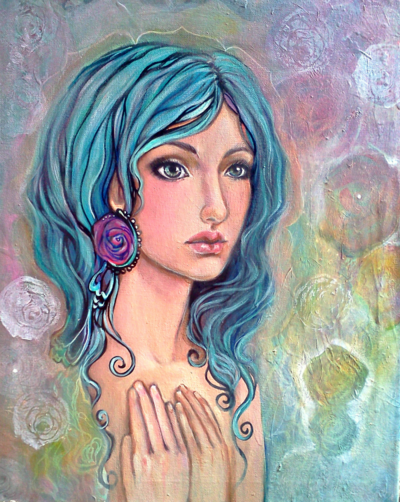Gypsy Hearted * 16″x 20″ Original Painting