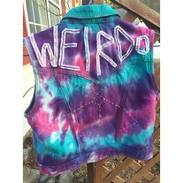 WEIRDO Tie-dye Vest