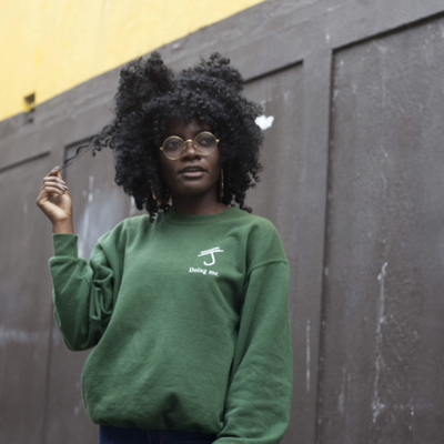 General green sweatshirt