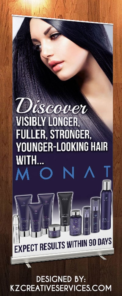MONAT - RETRACTABLE BANNER STYLE 1