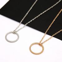 Round Ring Necklace Chain - Thumbnail 3