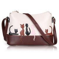 Cat Shoulder Messenger Bags For Women - Thumbnail 1