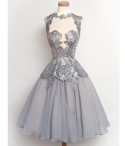 Short Elegant A-line Homecoming Dress, Pretty Lace Homecoming Dresses,Homecoming Dress,Prom Dress , BD14404