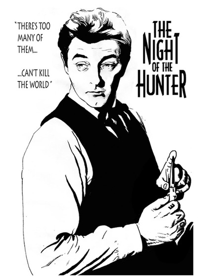 Mitchum - Night Of The Hunter Art Print 