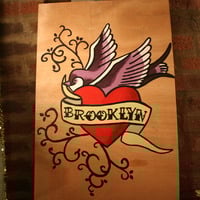 Custom Brooklyn Painting on Wood - Thumbnail 1