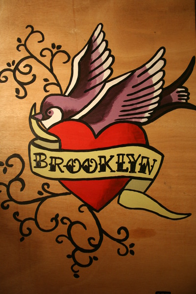 Custom Brooklyn Painting on Wood