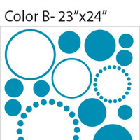 Dotty Dot Wall Decals 3 color - Small pkg. - Thumbnail 3