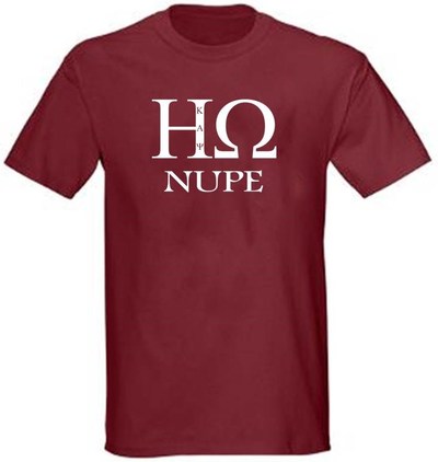 Kappa Alpha Psi Eta Omega Chapter NUPE T-shirt (Old Dominion Univ)
