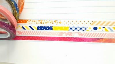 Summer Patchwork Skinny Washi Set