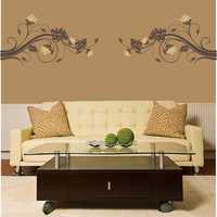 Bella Branch Wall Decal - Branch With Flowers - Thumbnail 2