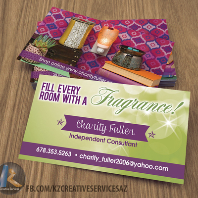Scentsy business cards style 1