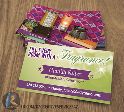 Scentsy Business Cards style 1