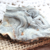 Raw Agate Druzy  - Thumbnail 1