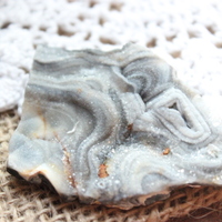 Raw Agate Druzy  - Thumbnail 2
