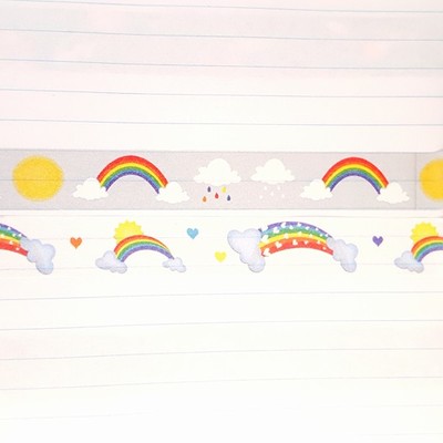 Rainbows washi tape - Thumbnail 4