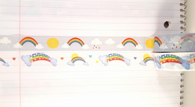 Rainbows Washi Tape