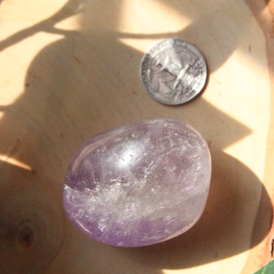 Amethyst palm stone 
