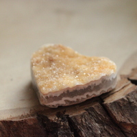 Agate Druzy Heart - Thumbnail 2