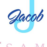 Name and Initial Wall Decal - Thumbnail 1