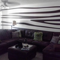 Zebra Print Large Pkg. Wall Decals - Thumbnail 1