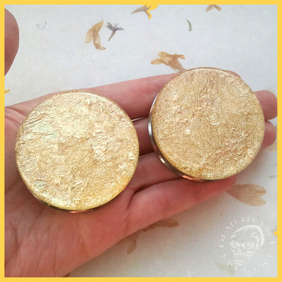 Pure Gold Plugs for Stretched Ears