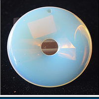 Opalite Donut Ear Weights for Stretched Ears - Thumbnail 2