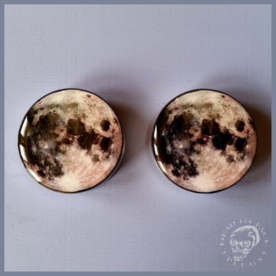 Fly Me to the Moon Plugs for Stretched Ears