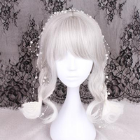 Silvery Grey Lolita Curl Wig SP166825 - Thumbnail 1