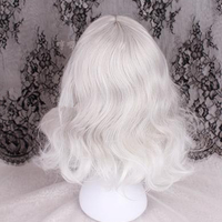 Silvery Grey Lolita Curl Wig SP166825 - Thumbnail 4