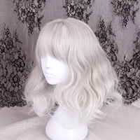 Silvery Grey Lolita Curl Wig SP166825 - Thumbnail 3