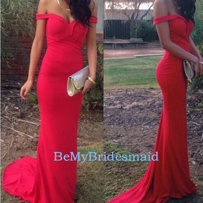 Sexy off shoulder sweetheart long mermaid prom dresses, prom dresses 2017, party dresses